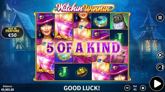witchin winnin 12bet india slot