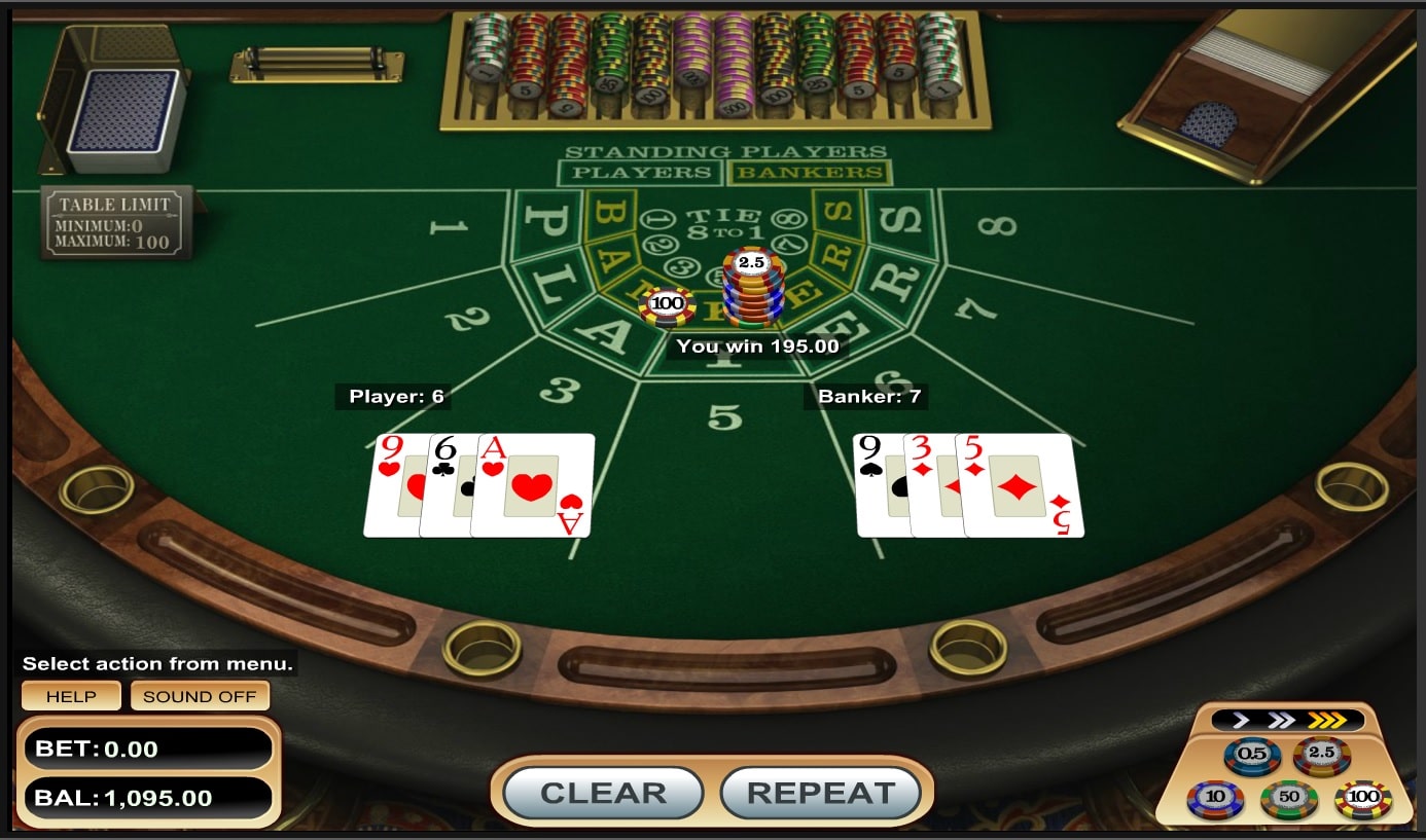 Playing and Betting on 12BET Baccarat