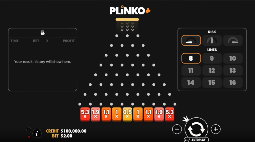 plinko casino game plus
