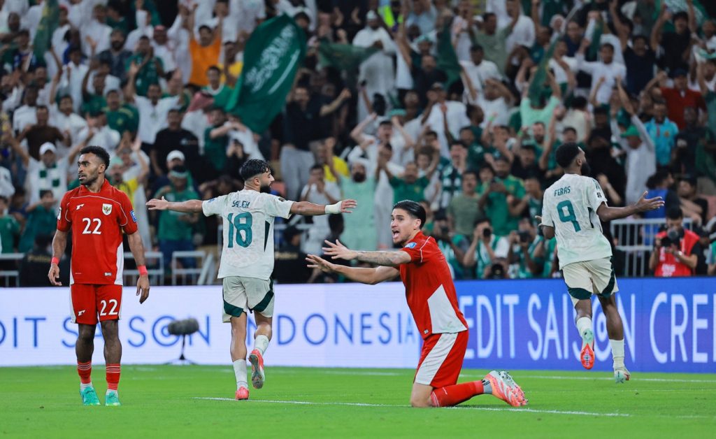 Saudi Arabia Defeat Indonesia 3-2 in World Cup 2026 Qualifiers